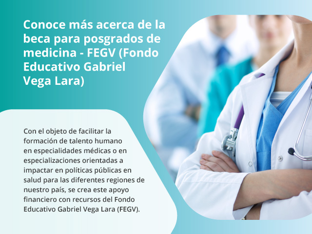 Becas para especializaciones médicas en Colombia