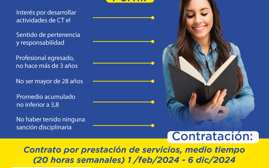 Becas para posgrados en Colombia para jóvenes investigadores